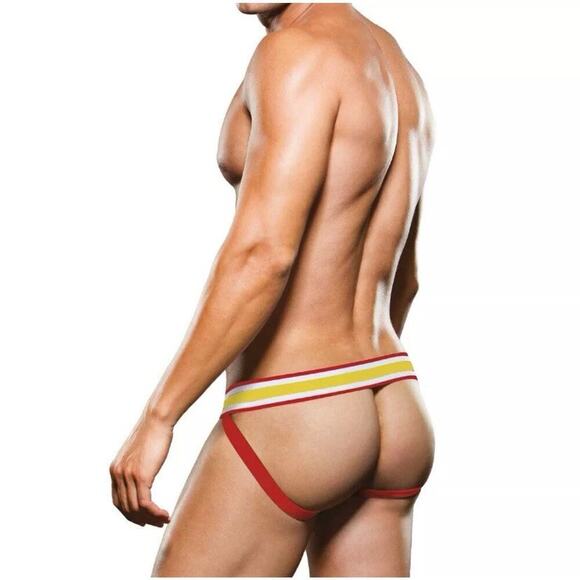 🦋B2G1🦋PROWLER Men’s FRUITS Pattern Print Jock Strap Underwear Exposed Open Back - Picture 2 of 4